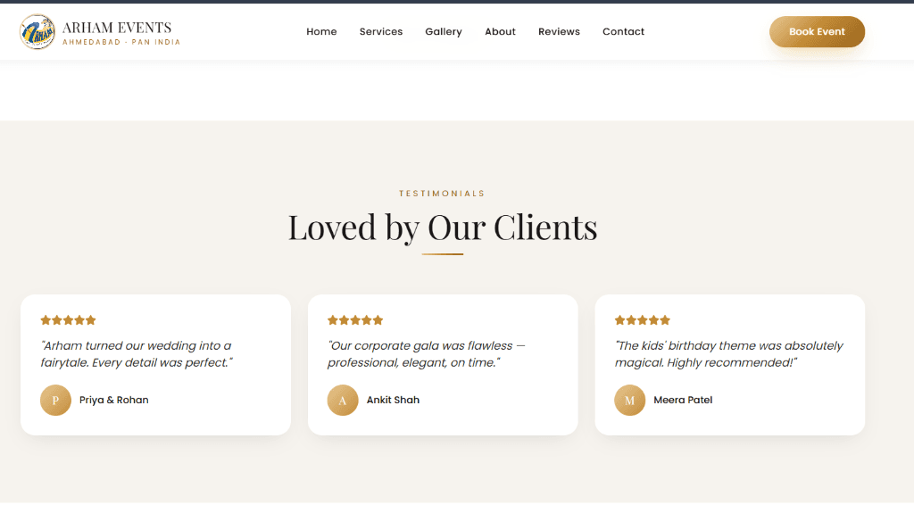 Loved by Our Clients — Client Testimonials & 5-Star Reviews